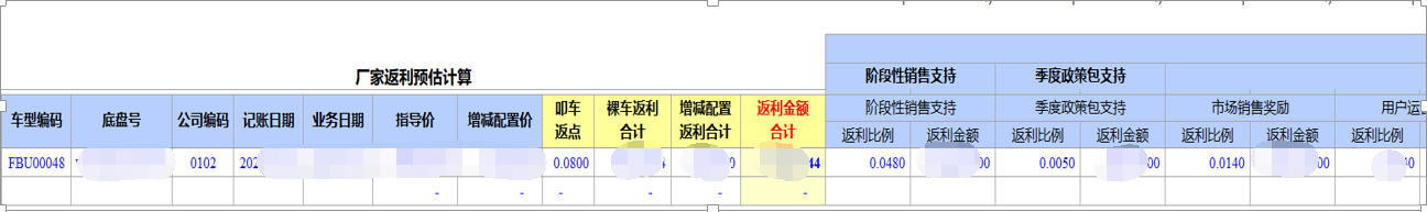 用勤哲Excel服務(wù)器開發(fā)4S店新車銷售系統(tǒng) - 新車采購入庫單