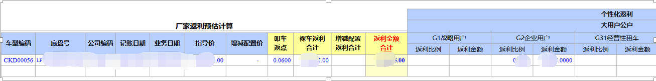 用勤哲Excel服務(wù)器開發(fā)4S店新車銷售系統(tǒng) - 客戶發(fā)票登記單